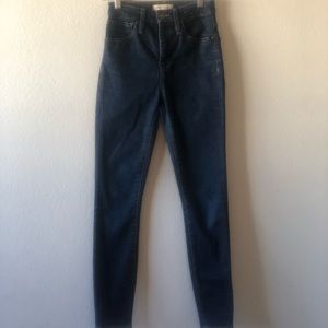 Madewell curvy high-rise skinny